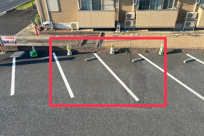 サロン駐車場の利用区画